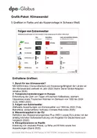 Vorschau - Arbeitsblätter - Klimawandel – Extremwetter (Grafik-Paket) - Deckblatt