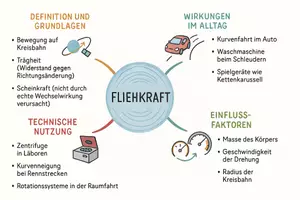 Vorschau - Arbeitsblätter - Arbeitsblätter zum Thema "Fliehkraft" + Lösung & MP3 + Mindmap + Infografik - Seite 2