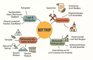Vorschau - Arbeitsblätter - Arbeitsblätter zum Thema "Bottrop" (Lückentext, Hörverstehen) + Lösung & MP3 + Mindmap - Seite 3