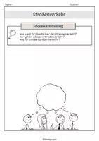 Vorschau - Arbeitsblätter - Kunstprojekt: Ich bewege mich im Straßenverkehr - Seite 3