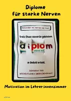Vorschau - Mal- und Bastelvorlagen - Humorvolle „Diplome“ für die Schule - Deckblatt