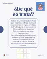 Vista previa - Hojas de trabajo - ¡Historias Locas! - Pasado Simple - página 1