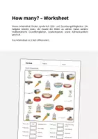 Vorschau - Arbeitsblätter - Pet Shop: How many? – Worksheet (Englisch) - Seite 1