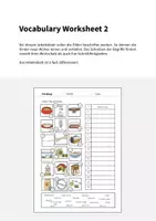 Vorschau - Arbeitsblätter - Pet Shop: Vocabulary Worksheet 2 (Englisch) - Seite 1
