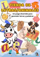 Vista previa - Manualidades / Dibujos para colorear - Tienda de Letras-Animales - Portada
