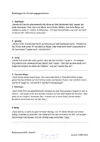 Vorschau - Arbeitsblätter - Einleitungen für Fortsetzungsgeschichten 2.AHS/NMS - Deckblatt