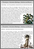 Vorschau - Arbeitsblätter - Griechische Mythologie - Fabelwesen und Monster - - Wissenskartei und Steckbriefe - Seite 3