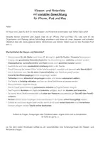 Vorschau - Lehrpläne/Lehrermaterial - Digitale Klassen-Notenliste für alle Fächer mit variabler Gewichtung für iPhone, iPad und Mac - Seite 3
