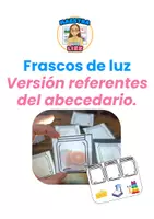 Vista previa - Tarjetas / Manipulativos - Frascos de luz - imagenes por cada letra dedl abc - Portada
