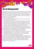 Vorschau - Arbeitsblätter - Digitale Konsumwelt: Was ist Werbung heute? - Seite 3