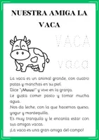 Vista previa - Hojas de trabajo - BIENVENIDOS A LA GRANJA. PARTE 1 - página 1