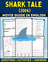 Vorschau - Arbeitsblätter - Movie Guide: Shark Tale (2004) - Questions and Activities with Answers - Deckblatt