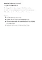Vorschau - Stundenentwürfe - Lesetheater. Dialoggeschichten. Märchen - Seite 1
