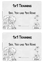 Vorschau - Arbeitsblätter - Einmaleins – 5er-, 7er-, 9er-Reihe automatisieren (A5-Heft) - Seite 3