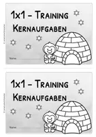 Vorschau - Arbeitsblätter - Einmaleins Kernaufgaben (2, 5, 10) – Übungsheft, Arbeitsblätter & Training mit Lösungen - Seite 2