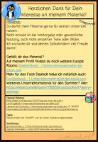 Vorschau - Arbeitsblätter - Escape Room Sommer Zeugnis - Seite 1