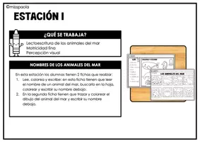 Vista previa - Unidades / Secuencias / Situaciones de Aprendizaje - ESTACIONES DEL MAR - ESTACIONES DE APRENDIZAJE VERANO - página 2