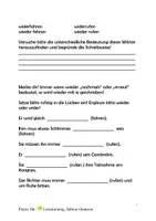 Vorschau - Arbeitsblätter - Die Unterscheidung von wieder und wider - Seite 3