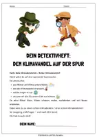 Vorschau - Arbeitsblätter - Stationenlernen_Klimawandel auf der Spur - Seite 1