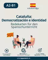 Vorschau - Bildkarten - Redekarten "Democratización e identidad: Cataluña" - Deckblatt