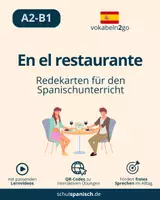 Vorschau - Bildkarten - Spanische Redekarten "En el restaurante" - Deckblatt