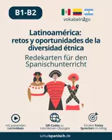 Vorschau - Bildkarten - Interaktive Redekarten: "Latinoamérica: Retos y oportunidades de la diversidad étnica" - Deckblatt