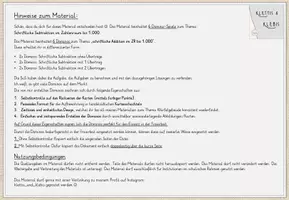 Vorschau - Spiele - Schriftliche Subtraktion, 6x Domino mit Selbstkontrolle, mehrfach differenziert, mit und ohne Überträge - Seite 1