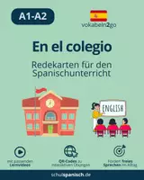 Vorschau - Bildkarten - Spanische Redekarten "In der Schule" - Deckblatt