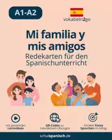 Vorschau - Bildkarten - Spanische Redekarten zum Thema "La familia" - Deckblatt