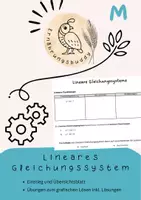 Vorschau - Arbeitsblätter - Lineare Gleichungssysteme - Deckblatt