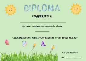 anteprima - Programmi scolastici / Materiali per docenti - DIPLOMI FINE ANNO - Pagina 1