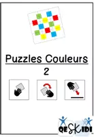 Aperçu - Inclusion - Puzzles Couleurs 2 - qeSKidi - Page de couverture