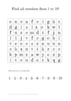 Vorschau - Arbeitsblätter - Komplettpaket - Numbers - Flashcards and worksheets - Deckblatt