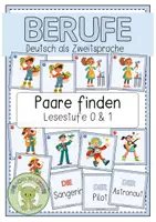 Vorschau - Spiele - BERUFE Paare finden - Deckblatt