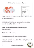 Vorschau - Mal- und Bastelvorlagen - Herzkarten für Vatertag oder Muttertag - Seite 1