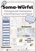 Vorschau - Stundenentwürfe - Soma-Würfel - Unterrichtsentwurf Staatsexamen (UPP) - Deckblatt