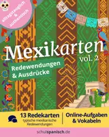 Vorschau - Bildkarten - Typische mexikanische Redewendungen - Redekarten - Deckblatt