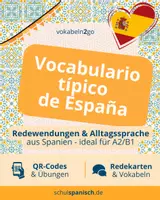 Vorschau - Bildkarten - Redewendungen & Alltagssprache aus Spanien - ideal für A2/B1 - Deckblatt