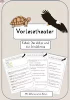Vorschau - Arbeitsblätter - Materialpaket Vorlesetheater Fabeln - Seite 1