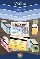 Vorschau - Aufgabenkarten - Rechnen mit Stapelzahlen (ZR10) - Deckblatt