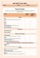 Vorschau - Arbeitsblätter - Was kostet das Leben_AB und Lösungsvorschlag - Deckblatt
