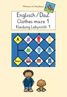 Vorschau - Spiele - Sprechspiel: Clothes maze 1/Kleidung Labyrinth 1 - Deckblatt