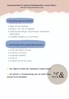 Vorschau - Fördermaterial/Inklusion - Gesprächsleitfaden für Schülerkonflikte - Seite 1