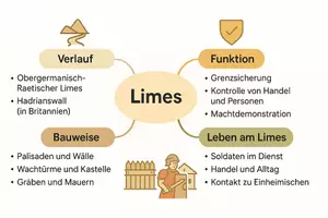 Vorschau - Arbeitsblätter - Lernposter + Arbeitsblatt "Limes" + Onlineübung & MP3 + Mindmap + Infografik - Seite 3
