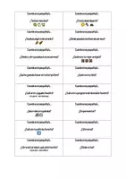 Vorschau - Spiele - Konversationskarten - La infancia y el imperfecto - Deckblatt