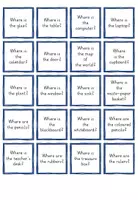 Vorschau - Spiele - Sprechspiel Wegbeschreibungen: Giving directions in and outside the classroom - Seite 2