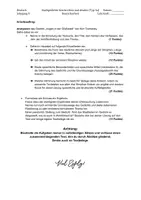 Vorschau - Arbeitsblätter - Klassenarbeit Großstadtlyrik Gedichtanalyse 9 - Seite 1