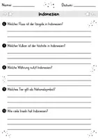 Vorschau - Arbeitsblätter - Indonesien MEGABUNDLE - Wissenskartei, Lückentext, Steckbrief, Suchsel, Quizkarten - Seite 3
