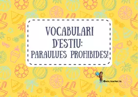 Vista previa - Juegos / Gamificación - Pack Verano: Palabras prohibidas ENG-CAST-CAT - página 2