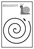 Aperçu - Préparation de séance / Séance complète - escargot spirale - Page 1